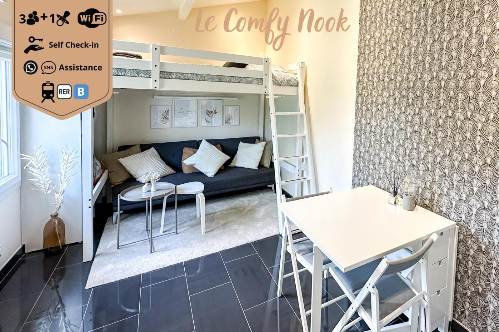 Le Comfy Nook - Tiny House Paris Cdg Disneyland فيل باريسى المظهر الخارجي الصورة